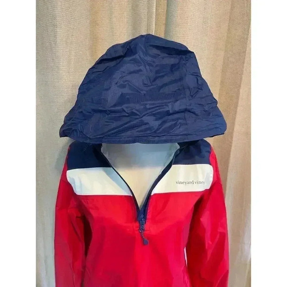 Vineyard Vines Lightweight Hooded Windbreaker Pullover Jacket Women’s Size XS - Picture 6 of 10
